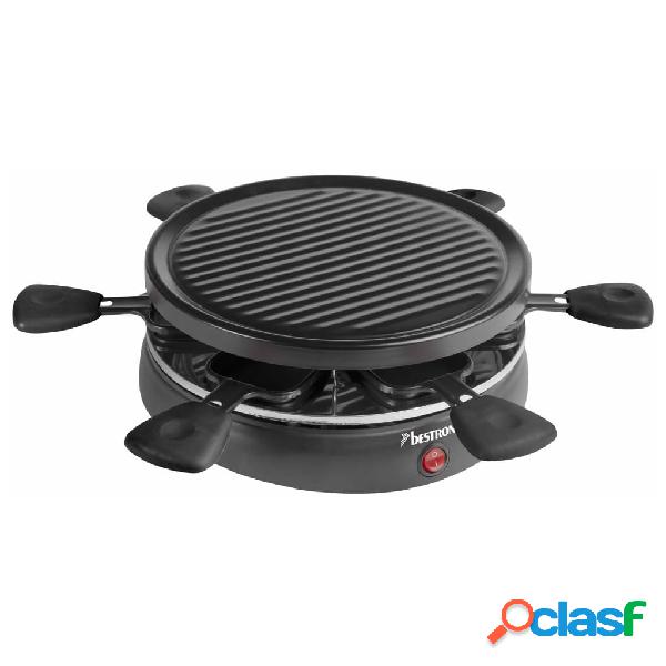 Bestron Piastra per Raclette ARC650 800 W Nero