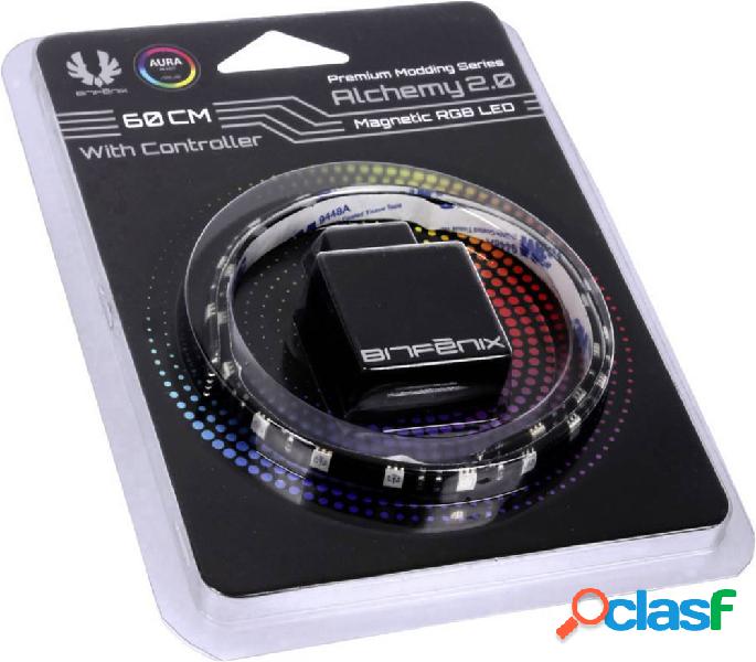 Bitfenix Alchemy 2.0 Magnetic RGB Strisce LED per PC 60 cm