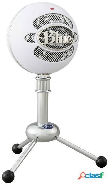 Blue Microphones Snowball Microfono per PC Bianco Cablato,