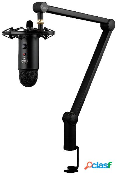 Blue Microphones Yeticaster Microfono per PC Nero Cablato,