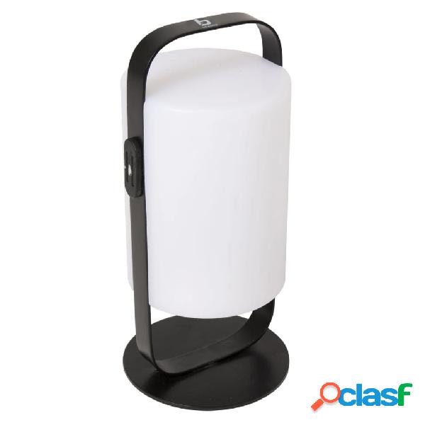 Bo-Camp Lampada da Tavolo a LED Helms Bianca e Nera