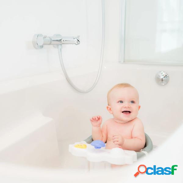 Bo Jungle B-Bath Seggiolino da Bagno per Bambini Grigio e
