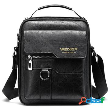 Borsa a Tracolla Universale Weixier Serie Vintage - Nera