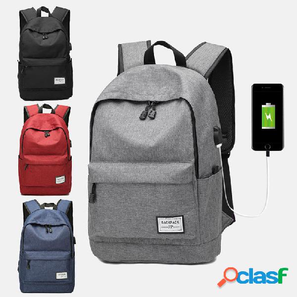 Borsa da esterno per uomo con zaino Oxford Oxford leggero