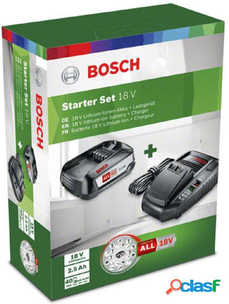 Bosch Home and Garden Battery Set Starter Set 18 V