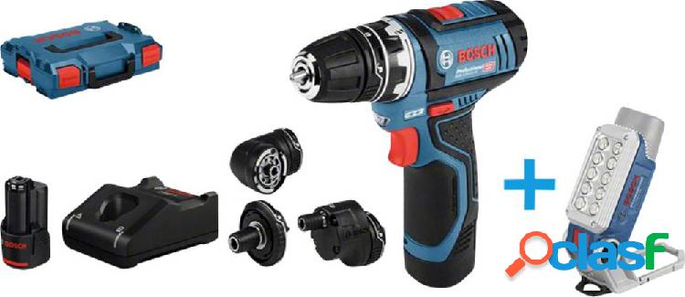 Bosch Professional GSR 12V-15 FlexiClick + GLI DeciLED