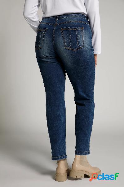 Boyfriend jeans, Donna, Blu, Taglia: 56L,