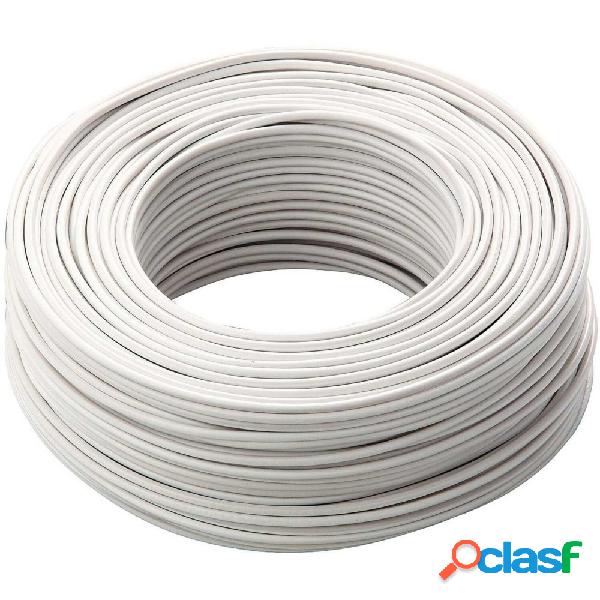 CAVO BIANCO 100 MT ISOLATO UNIPOLARE 1 X 1,5 M2 ANTIFIAMMA