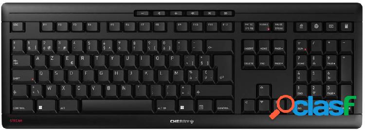 CHERRY JK-8550BE-2 Senza fili Tastiera Belga, AZERTY Nero