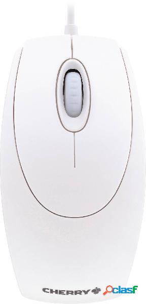 CHERRY Wheelmouse Optical Mouse USB Ottico Bianco 3 Tasti