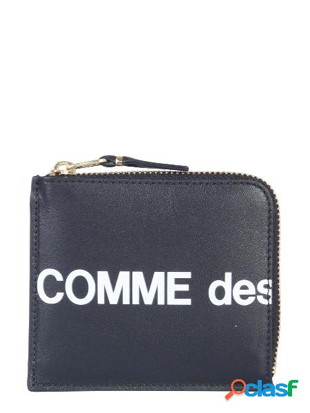 COMME DES GARÇONS PORTAFOGLIO UOMO SA3100HLBLACK PELLE NERO