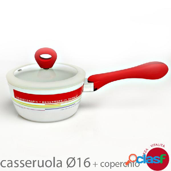 CROMOTERAPIA Casseruola diametro 16 + Coperchio