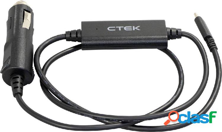 CTEK 40-464 Cavo ricarica USB C Presa accendisigari (Ø