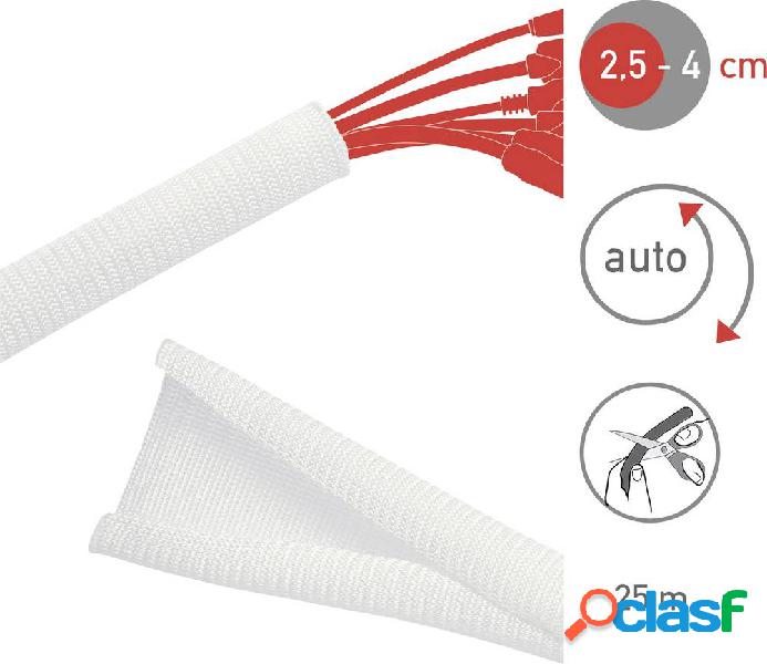 Calza protettiva passacavo Label the Cable PRO 5120 Bianco