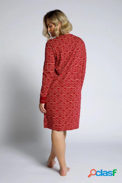 Camicia da notte in confezione da due, Donna, Rosso, Taglia: