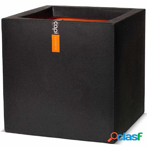 Capi Fioriera Urban Smooth Quadrata 30x30x30 cm Nera KBL902