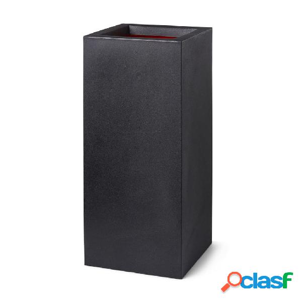 Capi Fioriera Urban Smooth Rettangolare 36 x 79 cm Nera