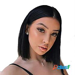Cappelli veri 13x4 Pizzo Frontale Parrucca Taglio medio