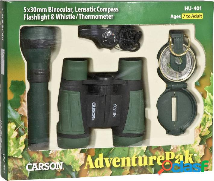 Carson Optical Binocolo 5 xx30 mm Prisma retto Verde HU-401