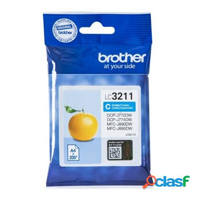 Cartuccia Brother LC3211C originale CIANO