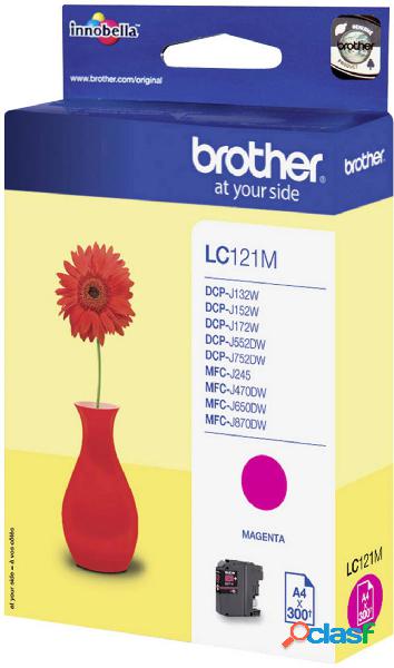 Cartuccia Brother Originale LC-121M Magenta LC121M