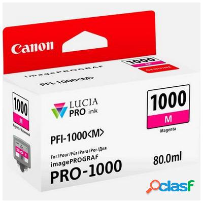 Cartuccia Canon 0548C001 PFI-1000M originale MAGENTA