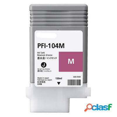 Cartuccia Canon 3631B001 PFI104 compatibile MAGENTA