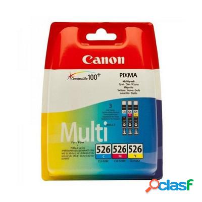 Cartuccia Canon 4541B012 Multipack CLI-526 (Conf. da 3 pz.)