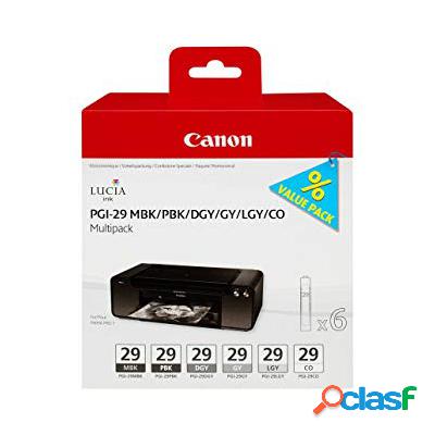 Cartuccia Canon 4868B018 Multipack PGI-29 (Conf. da 5 pz.)