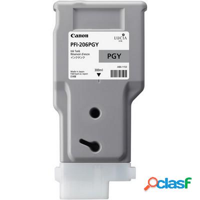 Cartuccia Canon 5313B001AA PFI-206PGY originale GRIGIO