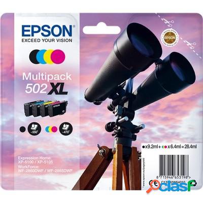 Cartuccia Epson C13T02W64010 Multipack 502 XL Binocolo