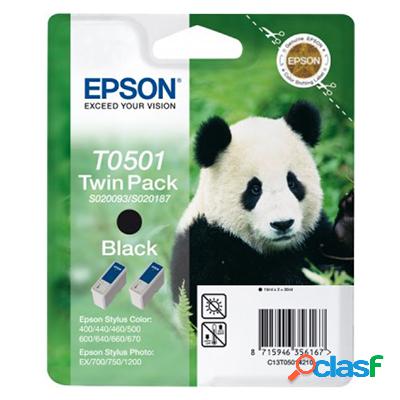 Cartuccia Epson C13T05014210 (Conf. da 2 pz.) originale NERO