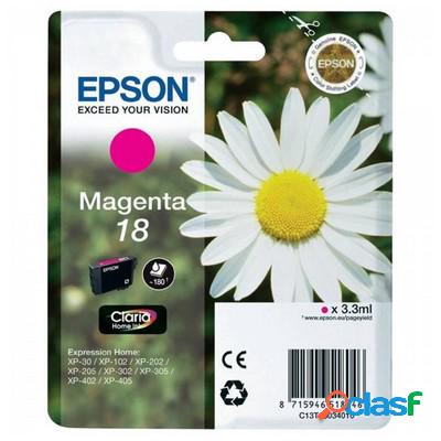 Cartuccia Epson C13T18034010 originale MAGENTA