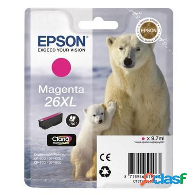 Cartuccia Epson C13T26334010 originale MAGENTA