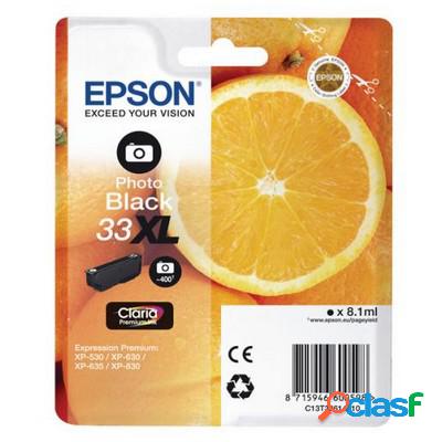 Cartuccia Epson C13T33614010 T33XL Arancia originale NERO