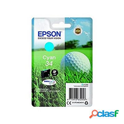 Cartuccia Epson C13T34624010 originale CIANO