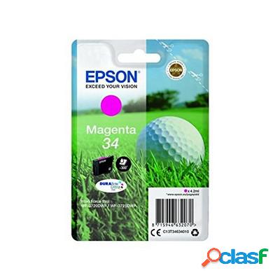 Cartuccia Epson C13T34634010 originale MAGENTA