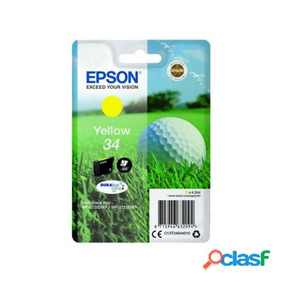 Cartuccia Epson C13T34644010 originale GIALLO