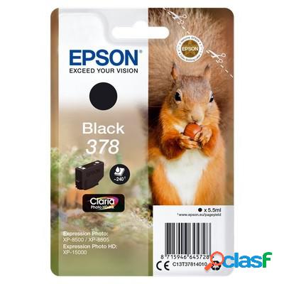 Cartuccia Epson C13T37814010 378 Scoiattolo originale NERO