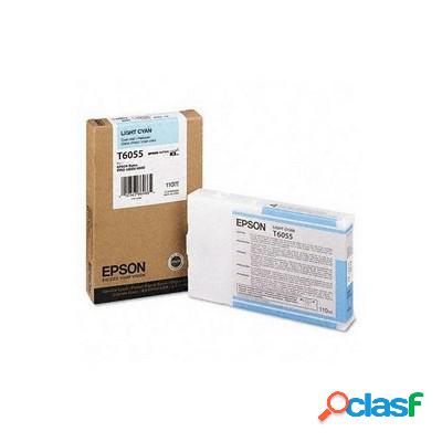 Cartuccia Epson C13T605500 originale CIANO CHIARO