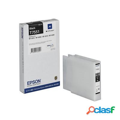 Cartuccia Epson C13T755140 originale NERO