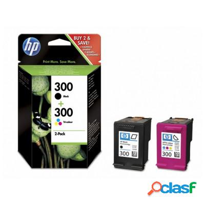 Cartuccia Hp CN637EE (Conf. da 2 pz.) originale NERO+COLORE