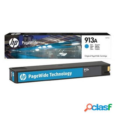 Cartuccia Hp F6T77AE 913A originale CIANO