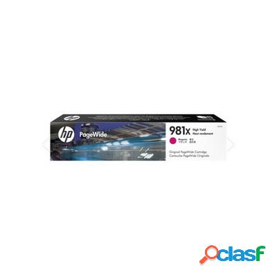 Cartuccia Hp L0R10A 981X originale MAGENTA