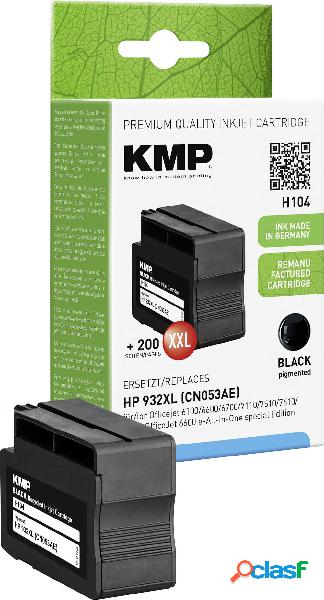 Cartuccia KMP Compatibile sostituisce HP 932XL Nero H104