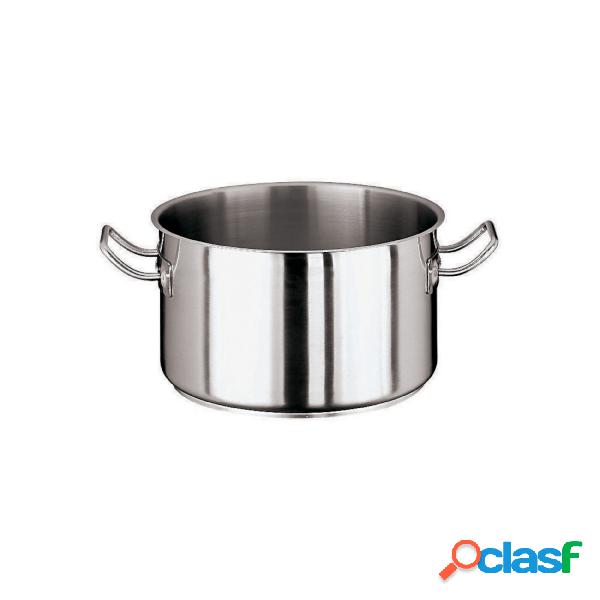 Casseruola Alta 2 Maniglie Cm 16 Serie 2000 Inox, Lt 1,9 -