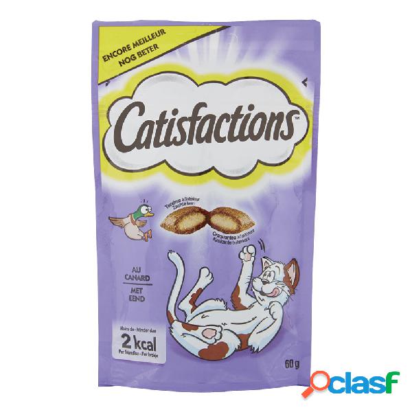 Catisfactions Snack Cat Anatra 60 g