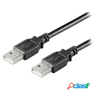 Cavo Goobay da USB 2.0 a USB 2.0 - 5m - Nero