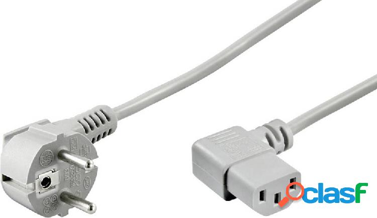 Cavo IEC Goobay NE3-KG/WW2 Grigio 2.00 m