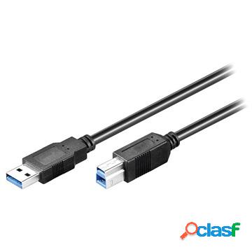 Cavo USB 3.0 Tipo-A / USB 3.0 Tipo-B Goobay SuperSpeed - 3m